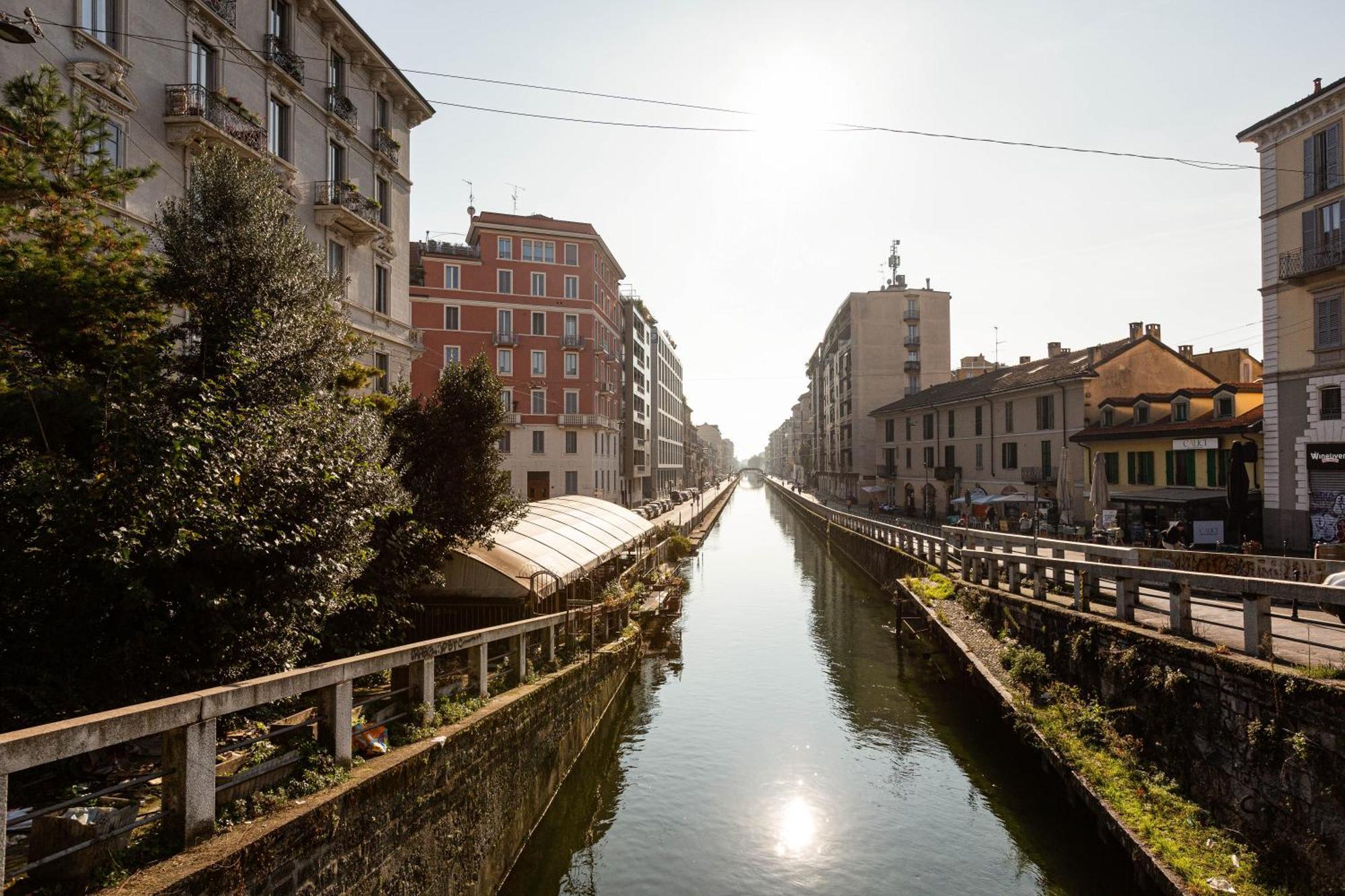 Vila In Darsena Da Andrea Milán Exteriér fotografie